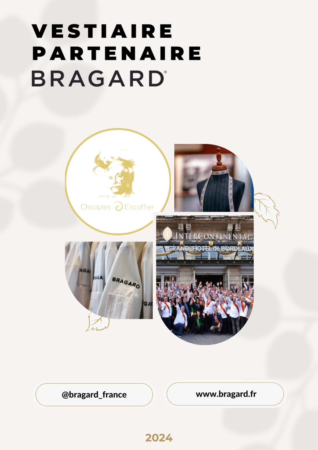 Vestiaire Disciples d'Escoffier